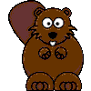 Cartoon beaver